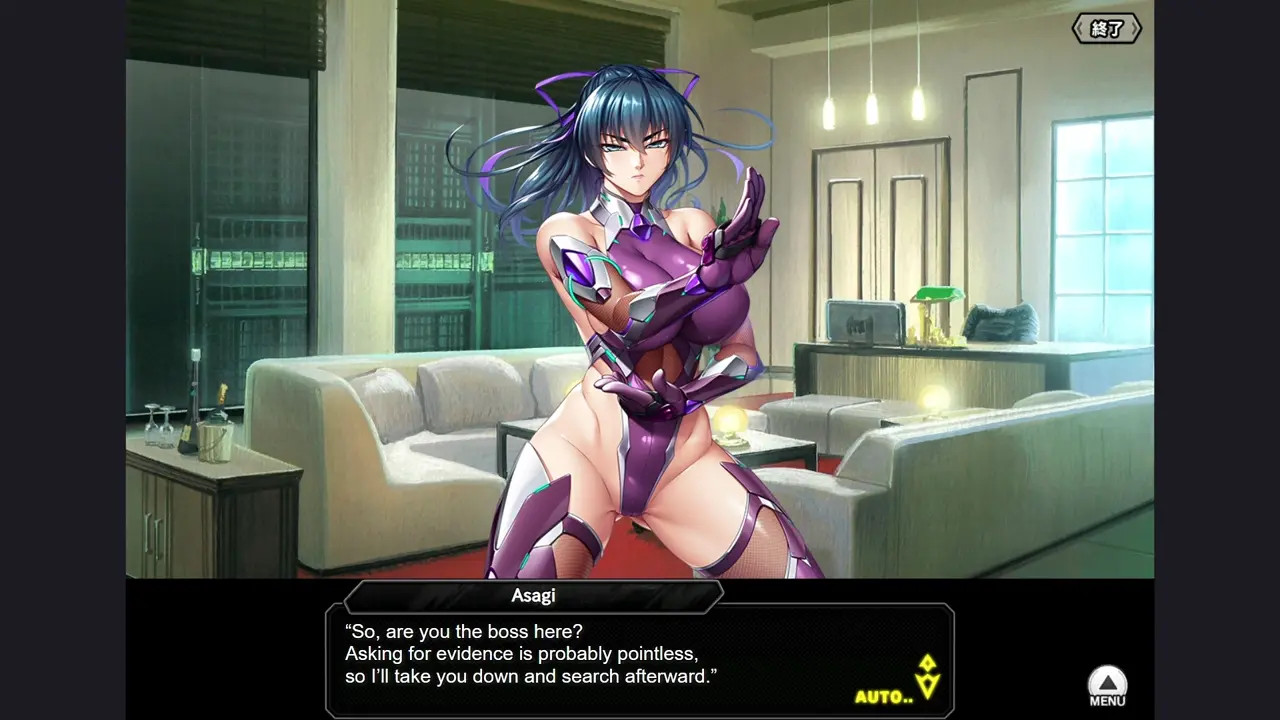 [Fully Equipped] Igawa Asagi H-scene 01 (Taimanin RPGX ENG)