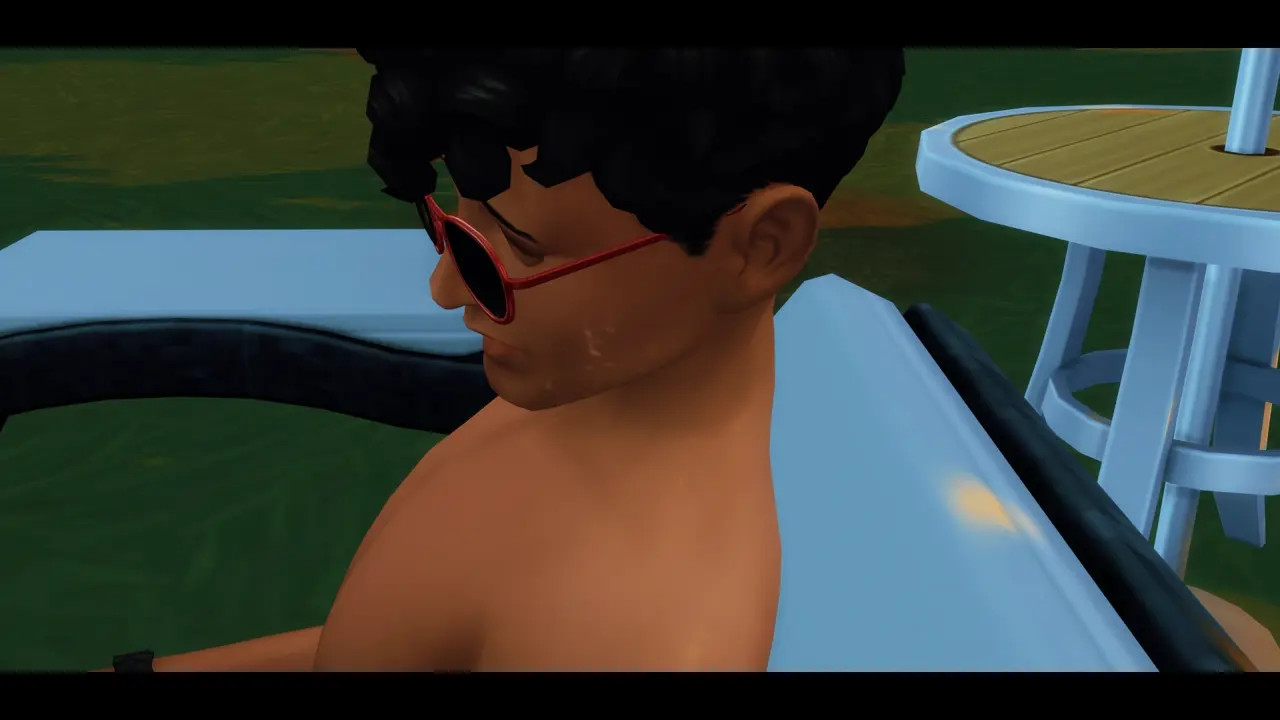 A hot day outside - FutaXMale - Anais57