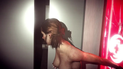 Horny nude Ellie fucks Joel at every opportunity while exploring hospital