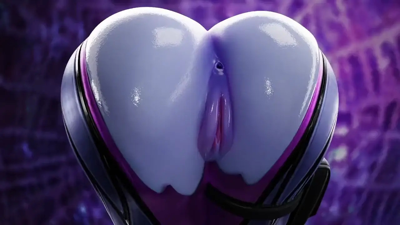 Widowmaker oiled twerk (with music).