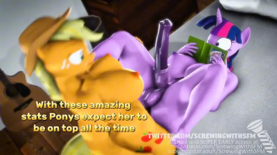 Applejack Secret Bottom Side