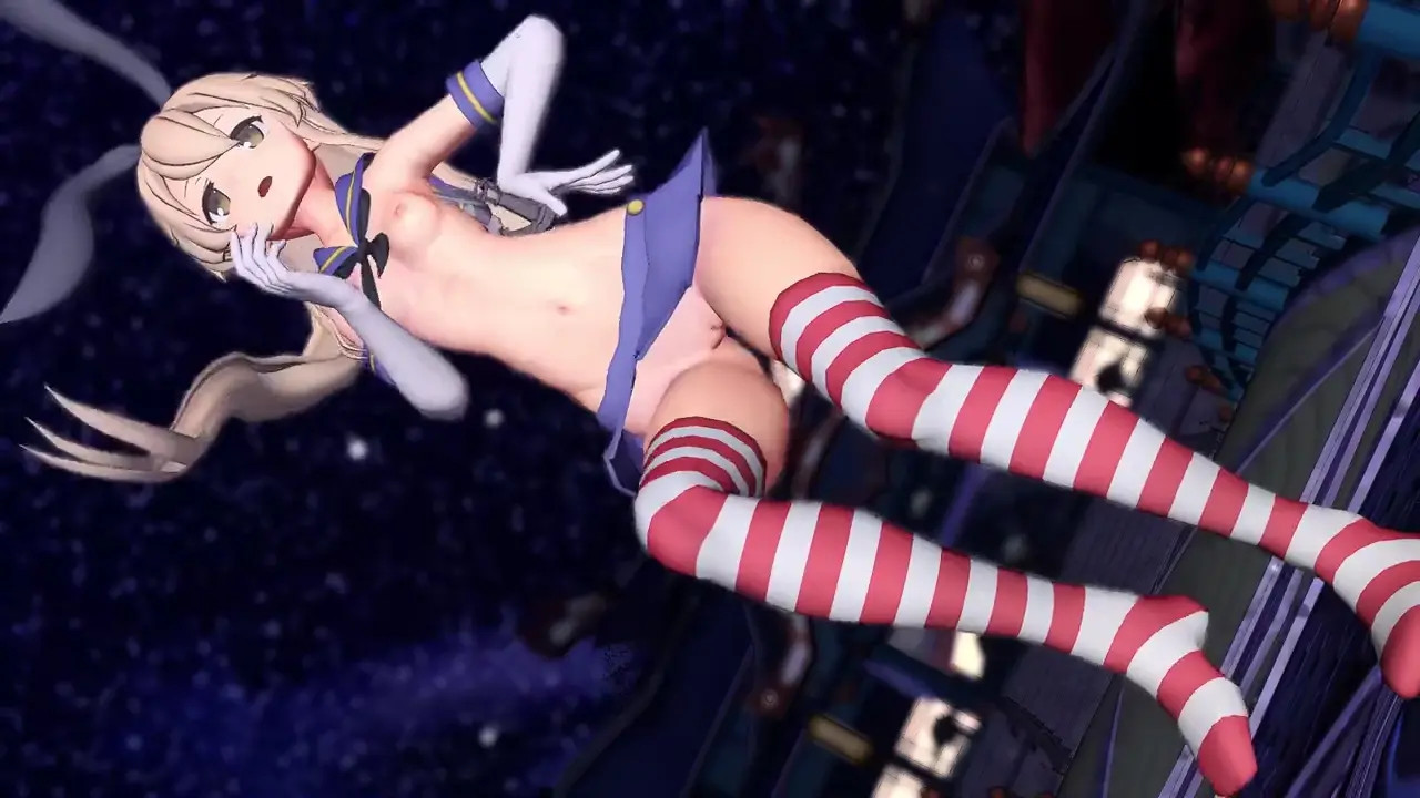 Shimakaze - Bingle Bangle [MMD R18] GuraMMD