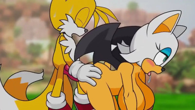 Tails fuck Rouge