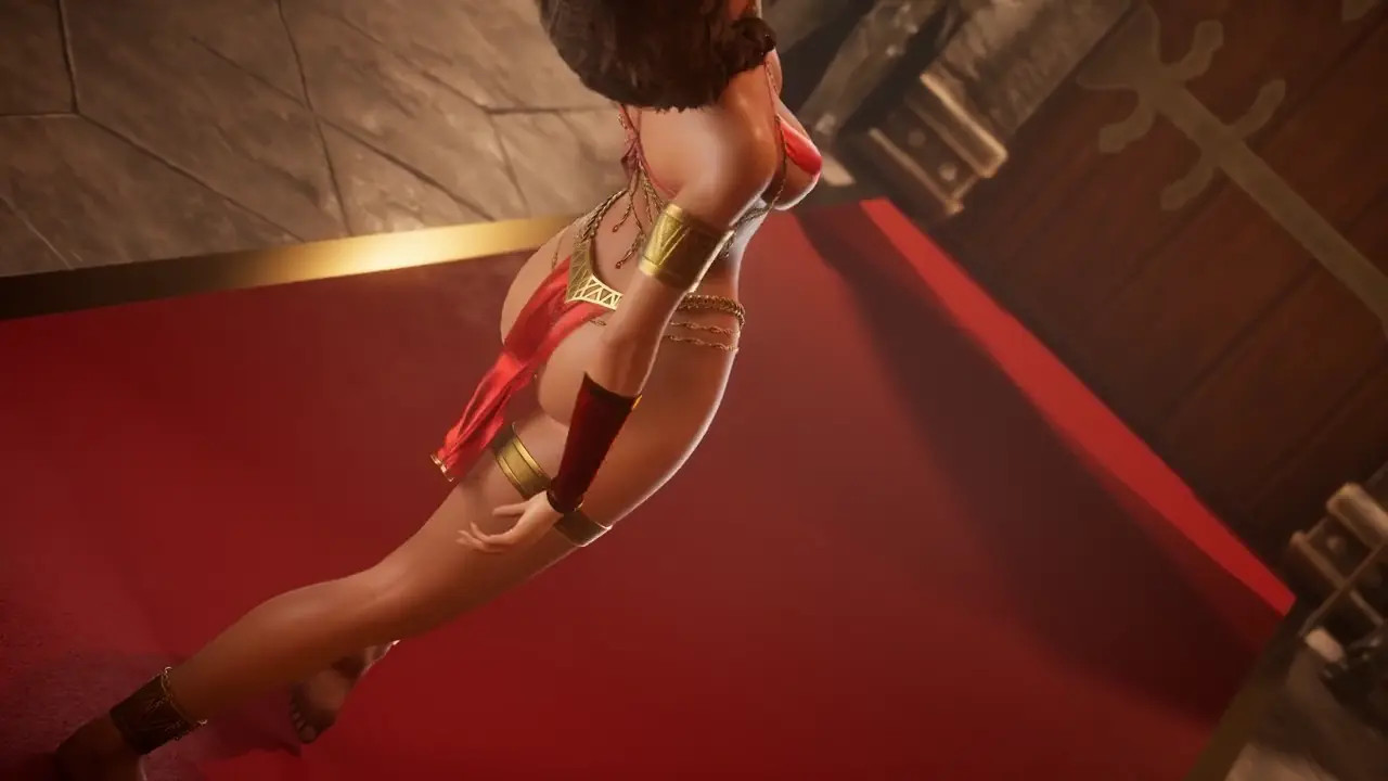 Dancer gets fucked by the King