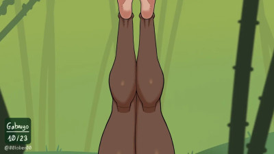 Magalie Self_footjob