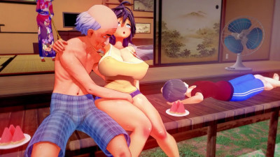 NTR With Boyfriend's Grandfather (old) [Japs8005]