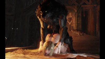 Queen Marika x Werewolf (AzureLotus)