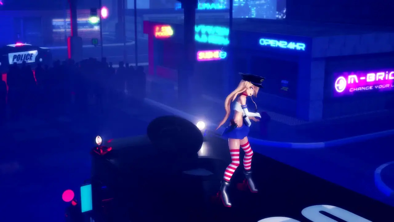 Shimakaze - RED [MMD R15] Hamselvish