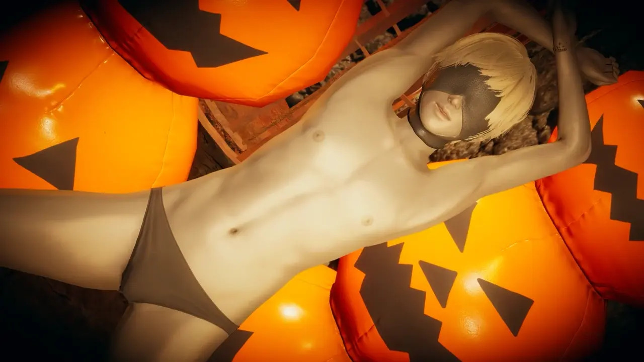 (NTR) Halloween night with Makima [Two Life Studio]