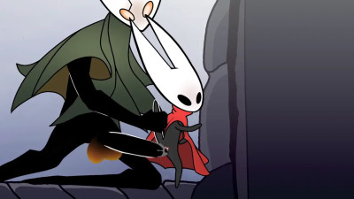 hornet and hollow knight
