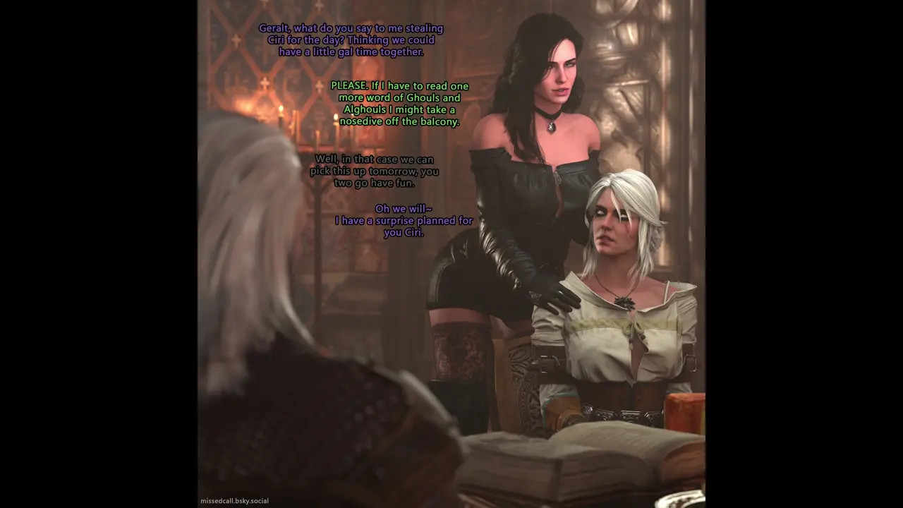 Yennefer and Ciri's Day Out (Comic)