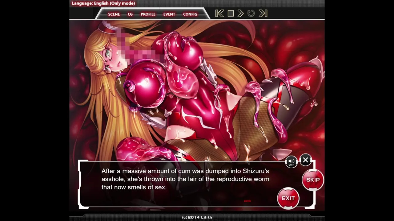 [Floral Reflection] Shizuru Kousaka H-Scene 02 (Taimanin TABA ENG)
