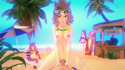 Agnes Tachyon, Jungle Pocket & Manhattan Cafe_Uma Musume [Axl020431]