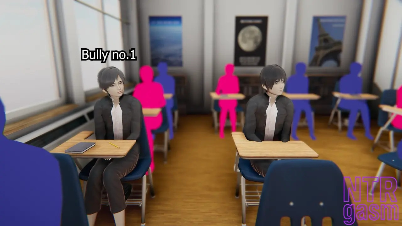 Bullies get bullied_Futa on male