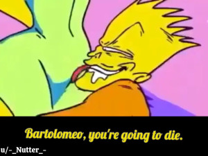 Bart uses his freewill