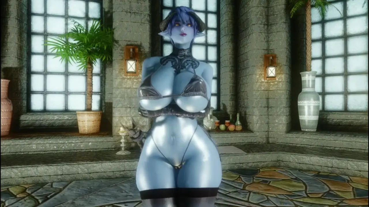 Pale Hot Poses