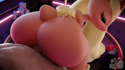 Bunny butt Animation (Higher Quality)