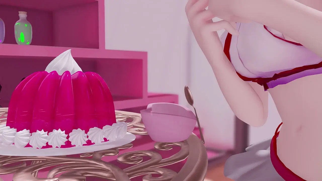 Part 1 Shrine maiden's midday tea. Afternoon Tea (insect sex mmd)