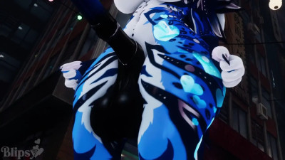 BlipsVR - Furry Novabeast Cock Expansions - Face Fuck POV!