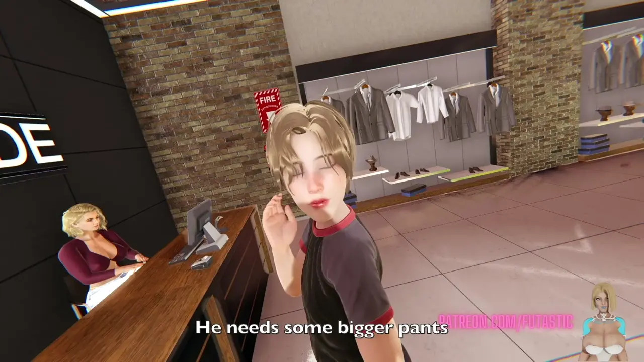 Futa fitting room (Futastic)