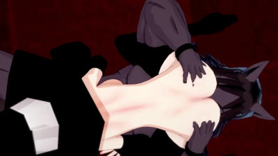 Soul eater Blair Hentai with werewolf