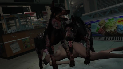 (Nude/New Angle 1)-Claire X Z-Dogs-[DarktronickSFM]