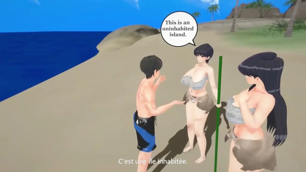 The adventures of Komi and her mother in a parallel world (French subtitle)