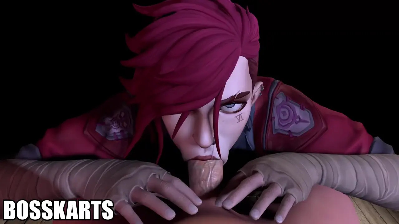 Vi POV Blowjob League of Legends