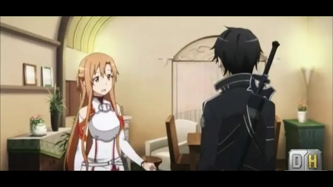 Sword Art Online XXX - Asuna Fucks Kirito At Her Home