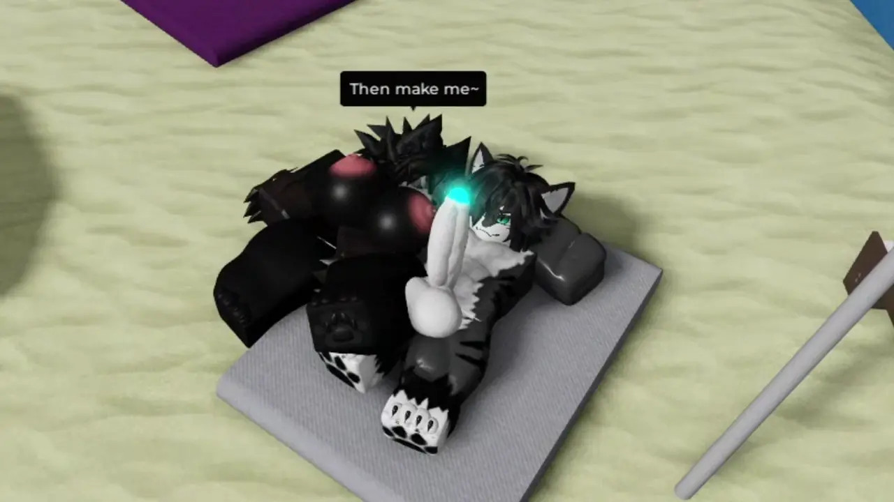 Having rough sex at the beach with SCP-1471 (mal0) in Roblox!