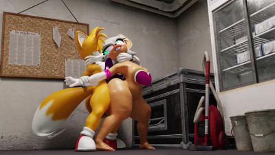 Tails fucking Rouge