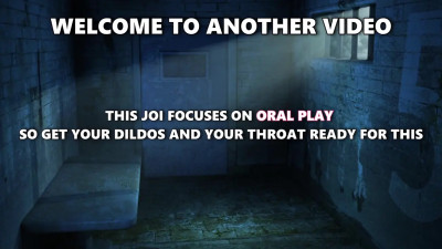 Prison guards train your throat on duty / Only oral Joi