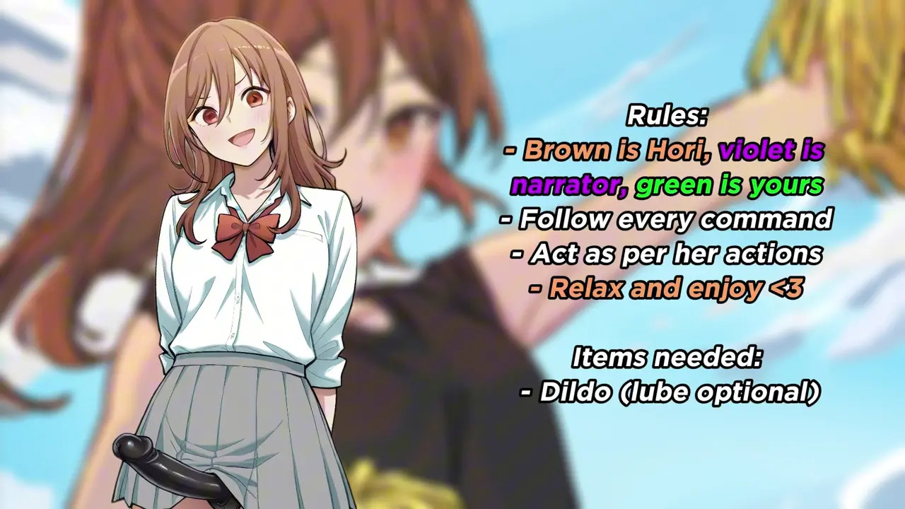 Hori gently takes the virginity of your sweet ass~