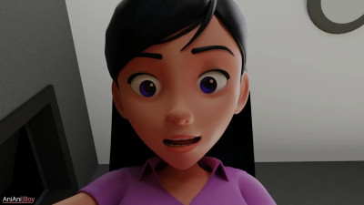 Helen have present for Violet - Anianiboy