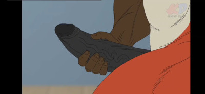 Sucking Giant Monster Wolf Cock