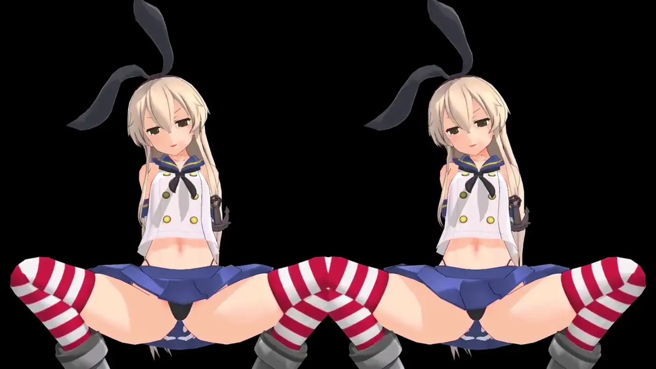Shimakaze training her riding (VR) [R18] 120