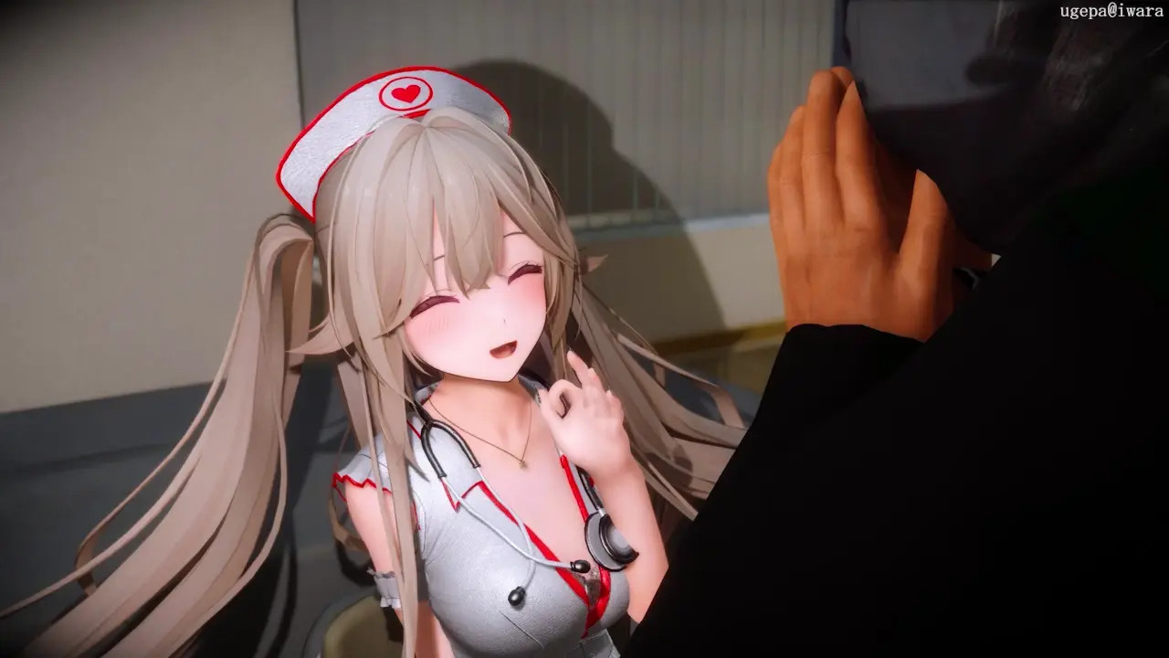 【SEX】Nurse Anchorage Azur Lane sitting position