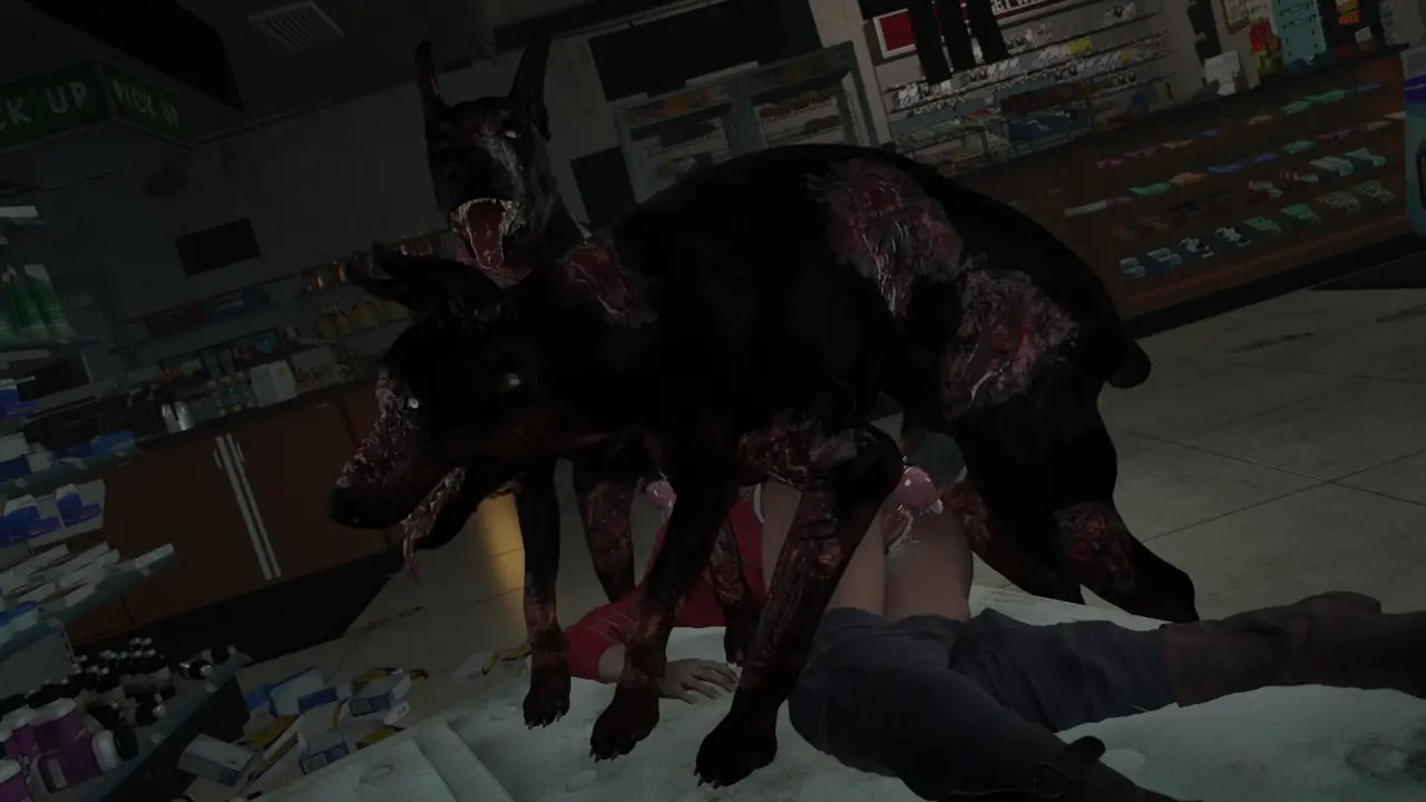 (New Angle 4)-Claire X Z-Dogs-[DarktronickSFM]