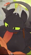 Dragon The new movie with Toothless