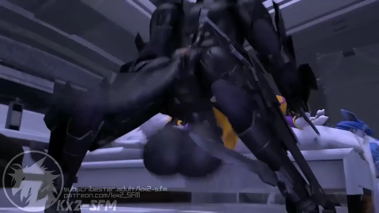 【SFM/COMMISION_02】Blade_x_renamon_FaceFuck