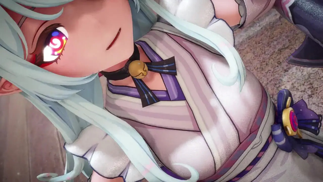 Mizuki Yumemitsuki (Genshin Impact) performing TWICE's "Strategy"