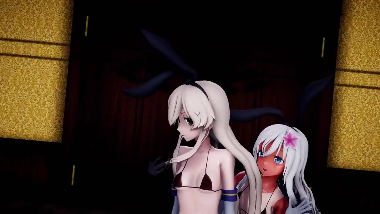 Shimakaze & Ro500 - Double Ganger [MMD R15] ShamuMMD