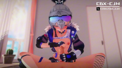 Silver wolf: How's that? Hey, hey, how's it feel?