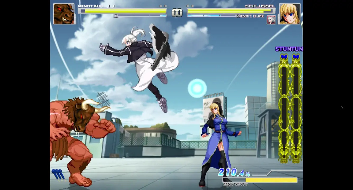 Minotaur vs Schlussel and  riesbbyfe