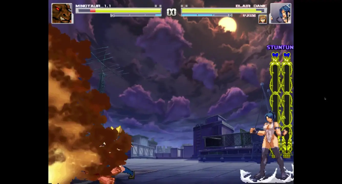 Minotaur vs dame and ryuk