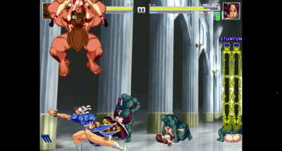 Minotaur vs chun li and mai
