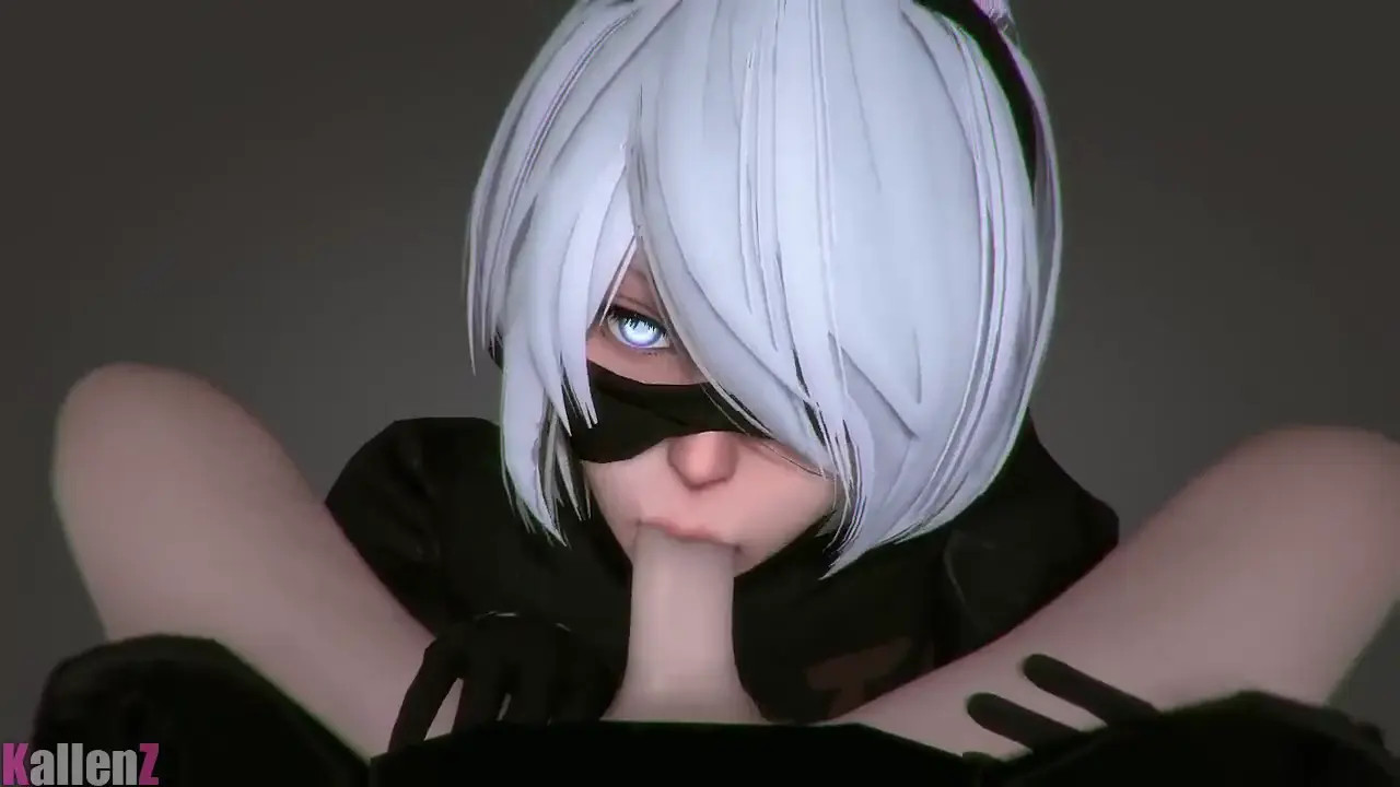 Nier Yorha 2B blowjob [Kallenz]