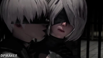 Nier 2B X 9S Doing something