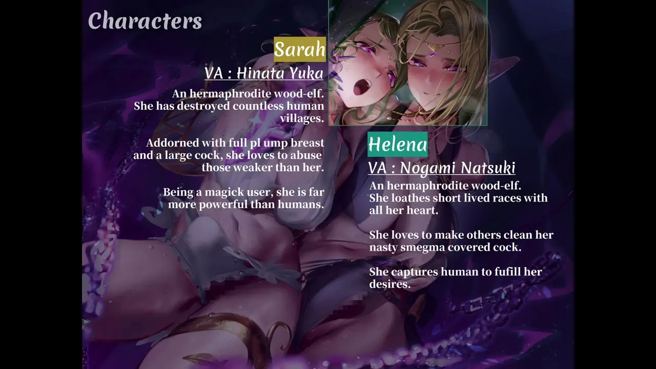[Voiced JOI] Captured by Futanari Elves - The first night