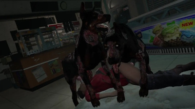 (New Angle 1)-Claire X Z-Dogs-[DarktronickSFM]